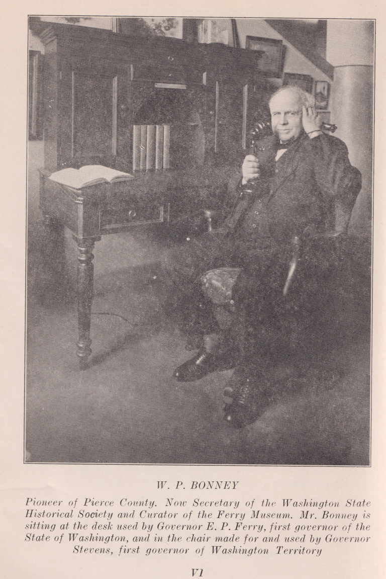 Portrait of William P. Bonney at the Ferry Museum