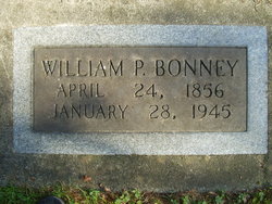 Tombstone of William P. Bonney (1856-1945) at Tacoma Cemetery